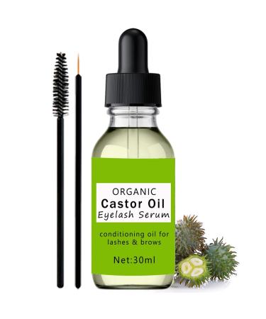 Castor Oil Hair Growth Oil Efficient Organic Castor Oil For Eyelashes And Eyebrows Promotes Hair Eyebrow And Eyelash Growth Skin Hydrates And Nourishes Conditioning Oil