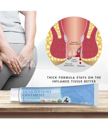 Hemorrhoid Relief Cream - Fast-Acting Ointment for Burning and Discomfort - Buy Online on GoSupps.com