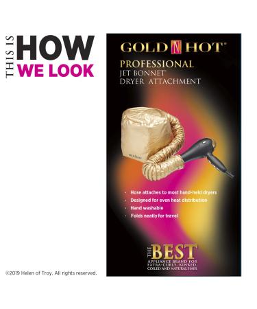 Gold N Hot Professional Jet Bonnet Dryer Attachment - Fast and Efficient Hair Drying - Buy Online on GoSupps.com