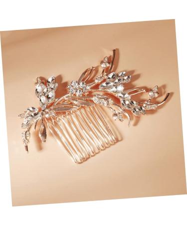 DOITOOL Bridal Comb Rhinestone Hair Comb Wedding Decorations for Ceremony Classical Pearl Trim Wedding Hair Accessories Hairpin Light Luxury Bridesmaid The Photo Zinc Alloy - Buy Online on GoSupps.com