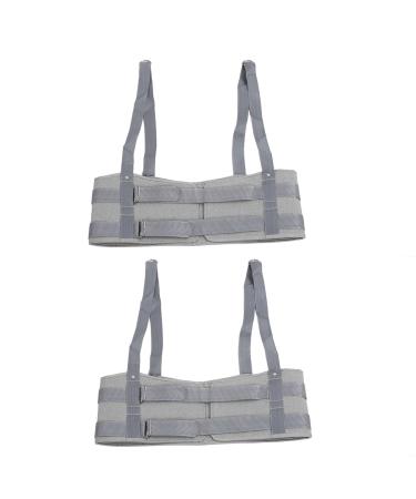 Beck support belts 2 pieces prevents slipping uniform pressure breathable support belt for the lower back for the lumbar spine (m) m M