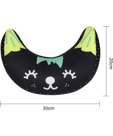 Kids Car Seat Belt Cover - Soft Cushioned Shoulder Pad for Safety & Comfort | Universal Fit Travel Pillow & Neck Support for Children | Black - Buy Online on GoSupps.com