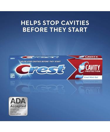 Crest Cavity Protection Liquid Gel Toothpaste Cool Mint - 8.2oz - Buy Online on GoSupps.com