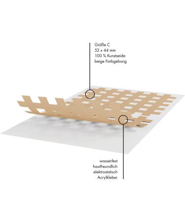 Kintex Cross Tape | Acupuncture Trigger Point Plaster A Blue (27mm x 20mm) - Buy Online on GoSupps.com