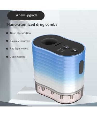 Electric Hair Oil Applicator Precision Oil Dispenser for Scalp and Hair Treatment soft and heated design for better absorption ideal for Blue - Buy Online on GoSupps.com