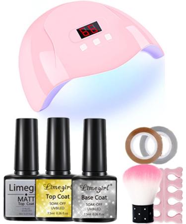 Sunshineface Brown Gel Nail Polish Gel Nail Kit with UV Light Gel Nail Polish Kit Gel Nail Polish Art Lover Starter Set with UV Nail Lamp - Buy Online on GoSupps.com