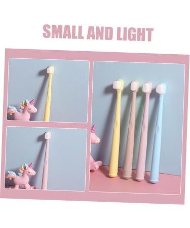 Coolhiya 6th Children's Travel Manual Toothbrush - Portable Toddler & Adult Toothbrush for Home Use - Buy Online on GoSupps.com