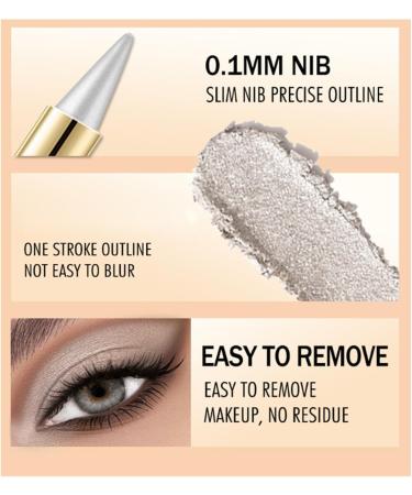 Ayky Long Wear Gel Eyeliner Natural Black Eyeliner Cream Waterproof Viral profession Eyeliner Pen Gel - Quick Drying Formula Eye Liner Eye Liner Waterproof Smudge Proof (2pcs-A) - Buy Online on GoSupps.com