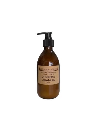 AW Aromatics Perfumed Hand & Body Cream Ginger & Orange Vegan 300 ml