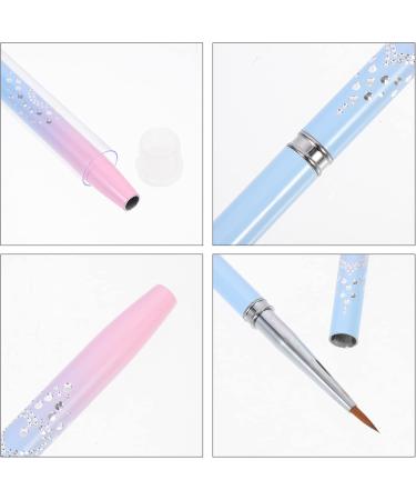 FRCOLOR Nail Art Salon Accessories Nails Brush Pen 16x0.8cm As Shown 1 - Buy Online on GoSupps.com