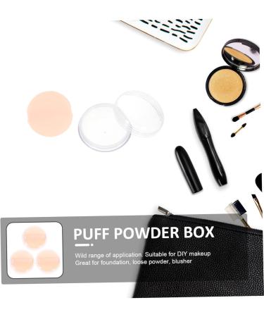 Beavorty 15 Sets Loose Powder Box with Puff Powder Holder for Cosmetic Korean Powder Containers Orange Pp - Buy Online on GoSupps.com