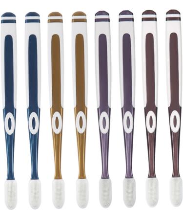 Tovinanna Nano Toothbrush Set Sensitive Teeth & Baby Toothbrushes for Travel | Silicone Bristles & Tooth Hygiene Essentials - Buy Online on GoSupps.com