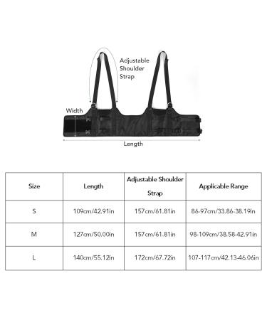 Back Stretcher with Adjustable Shoulder Strap - Spinal Decompression Device for Enhanced Flexibility at Home (L) | International Shipping Available - Buy Online on GoSupps.com