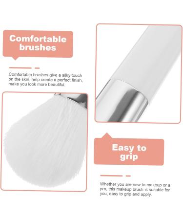 Housoutil Eyeshadow 2pcs Double Head Blush Brush Travel Makeup Beauty Brush Nose Shadow Miss Fluffy Powder Applicator - Buy Online on GoSupps.com