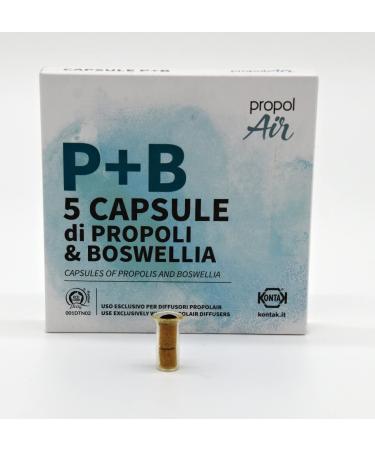 Propolis & Boswellia Capsules for PropolAir Propolis Diffusers with or Without Ioniser or Fan. Reduces Harmful Airborne microbes by up to 71%