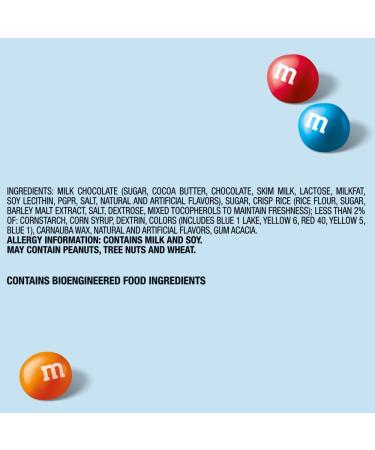  M&M's M & M's Crunchy Cookie Milk Chocolate Sweets 80 g Blue (Pack of 24) - Buy Online on GoSupps.com