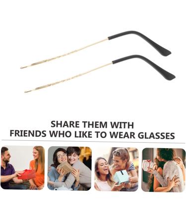 Stobok Vintage Glasses Bracket Spare Parts | 5 Pairs of Metal Legs & Accessories for Sunglasses & Eyewear - Buy Online on GoSupps.com