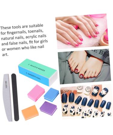 minkissy 1 Manicurist Buffer Pedicure Nail File Nail Buffering Files Nail Sanding Files Nail File Buffer Polishing Buffer Block Nail Polisher File Nail Buffer Block Sponge Sandpaper Baby - Buy Online on GoSupps.com