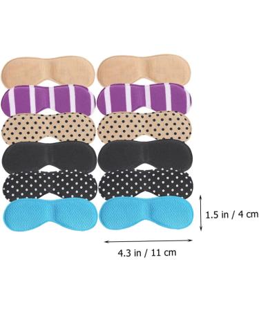 GLEAVI 12 Pairs High Heels Cushion Pads - Comfort Insoles & Heel Protectors for Blister-Free Feet - Buy Online on GoSupps.com