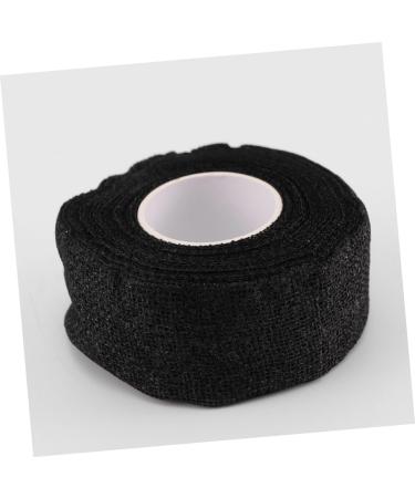 FRCOLOR 5pcs Sports Self-Adhesive First Aid Tape - Black Athletic Tape 2.5x9.1CM | Ideal for Injury Prevention & Support - Buy Online on GoSupps.com