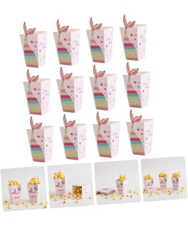 OUNONA 12pcs Boxes Mermaid Chip Box Paper Popcorn Take- Out Mermaid Popcorn and Chips Boxes Containers Mini Paper Treat Boxes Popcorn Cartons French Fries Boxes Decorate Snack - Buy Online on GoSupps.com