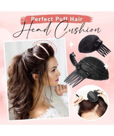 Buy Fluffy Invisible Hair Base Set | 2-Piece Fluffy Hair Pad Accessories for Effortless Styling - Buy Online on GoSupps.com