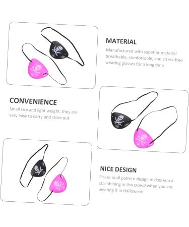Shop LIFKOME 80 Pcs Pirate Eye Patch Set Perfect for Costume Accessories Lazy Eye Treatment and Fun Dress-Up - Buy Online on GoSupps.com