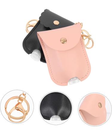Shop Minkissy 10 STK PU Leather Travel Bottle Pendants & Key Rings - Ideal for Hanging Keys & Hand Soap - Buy Online on GoSupps.com