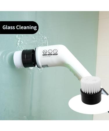 Electric Scrubber for Cleaning | Electric Rotating Scrubber for Bathroom Cleaning Electric Shower Brush Home Cleaning Tool for Bathroom Bathtub - Buy Online on GoSupps.com