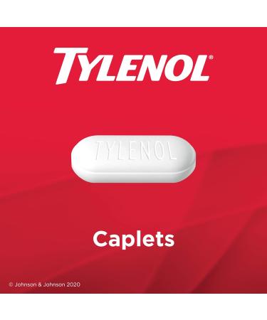 Tylenol Extra Strength VALUE PACK For Pain Relief Headache Relief and Reducing Fever 500 mg Acetaminophen 200 Caplets 200 Count (Pack of 1) Acetaminophen - Buy Online on GoSupps.com