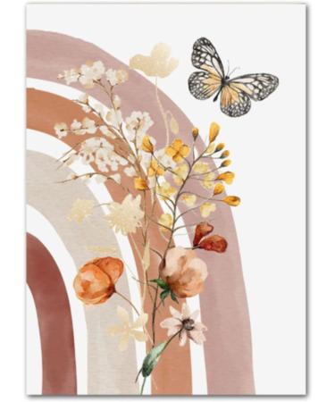 Herfair 3er Set Kinderzimmer Deko Rainbow Sunflower & Butterfly Poster Bilder | M dchenzimmer Dekoration (30x40cm) - Buy Online on GoSupps.com