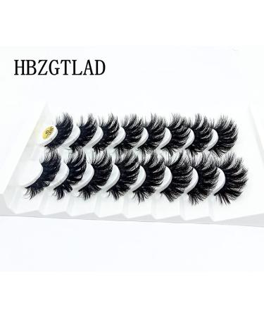 Buy 8 Pairs 23/25mm 3D Mink False Eyelashes | Long Fake Lashes for Stunning Makeup | Eyelash Extensions - Buy Online on GoSupps.com