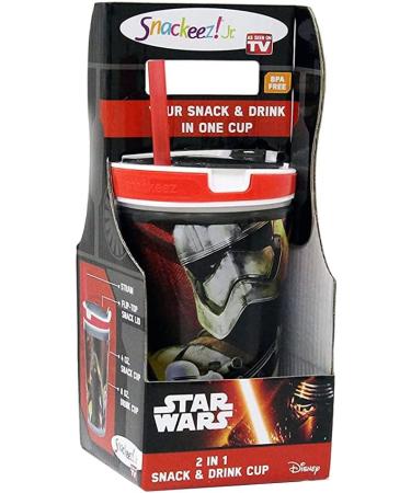 Snackeez Jr 2-in-1 Snack & Drink Cup Star Wars 7 Movie Edition 2PK | Assorted Colors - Buy Online on GoSupps.com