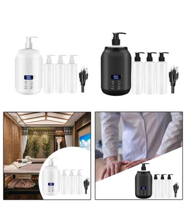 Sleek White Electric Oil Bottle Warmer | International Shipping Available - Buy Online on GoSupps.com
