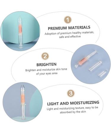 Beaupretty Eye Care Eye Cream Anti-Aging Eye Serum Eye Cream for Wrinkles Eye Bags Care Serum Eye Moisturizer Anti-wrinkle Eye Serum Collagen Eye Cream handle short Essence Pink 12.5x7.5cm - Buy Online on GoSupps.com