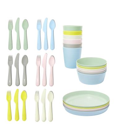 IKEA KALAS 18-Piece Cutlery Set Mixed Colours (2)