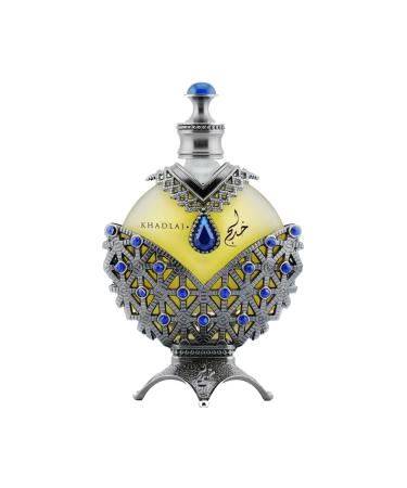 Khadlaj Hareem Al Sultan Blue Concentrated Perfume Oil for Unisex 1.18 Ounce Fruity/Floral/Woody 1.18 Fl Oz (Pack of 1)