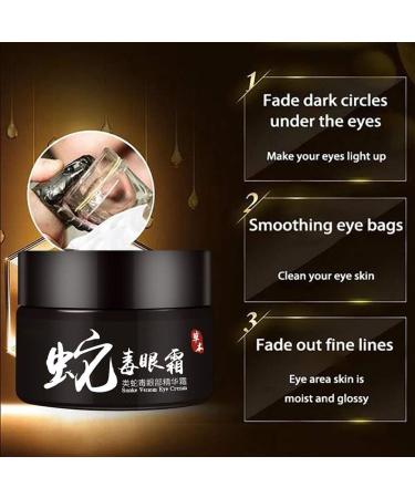 Life Test Snake Poison Eye Cream - Multi-Care for Moisturizing Reducing Dark Circles Swelling & Fine Lines | Anti-Aging Vintage Skin Care - Buy Online on GoSupps.com