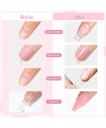  Born Pretty Born Pretty - Nail Extension Gel - 15 ml - Nail Extensions - Nail Gel - False Nails - Acrylic Gel - Extension - Builder Nails - Builder (NEG12 Medium) - Buy Online on GoSupps.com