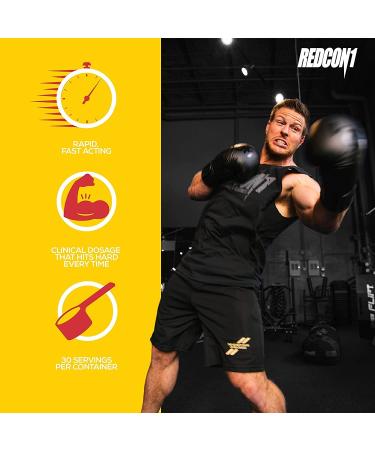 Redcon1 Total War Pre Workout 30 Servings - Boost Energy & Endurance, Focus, Beta-Alanine, 350mg Caffeine, Citrulline Malate, Nitric Oxide Booster - Keto Friendly - Tigers Blood Flavor - 2-Pack - Buy Online on GoSupps.com