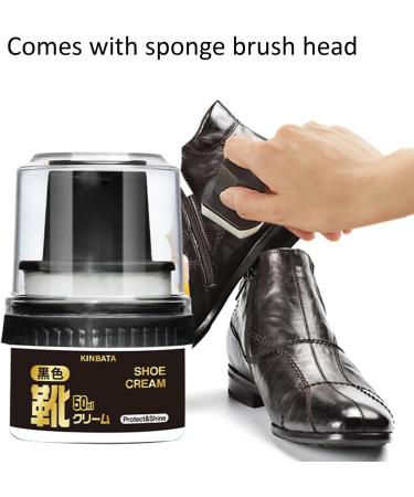 NEFLUM Boot Oil Wax 50ml High Gloss Boot Polisher With Applicator Shoe Care Kits For Leather Shoes Boots Clothes Sofa Belt Seats Bags Black Shoe Polish - Buy Online on GoSupps.com