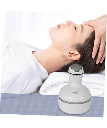 Tovinanna Head Massager - Multifunctional Scalp Care Tool for Stress Reduction | White Massage Device for Ultimate Relaxation - Buy Online on GoSupps.com
