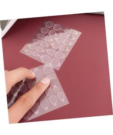 POPETPOP 20 Sheets nail stickers double sided sticker nail sticky tabs sticker double sided tape high viscosity invisible nail nail glue plastic false toenails for big toe jelly - Buy Online on GoSupps.com