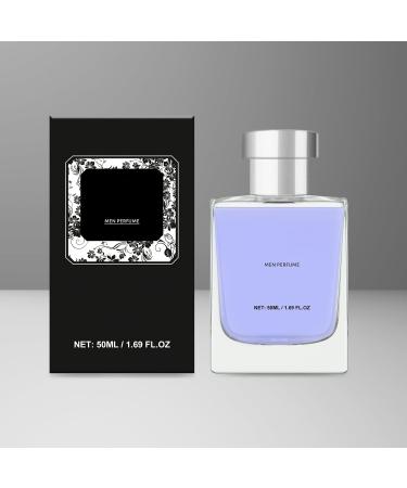 men Perfume Soft Hypoallergenic Eau De Parfum Captivating Body Mist Suitable for All Skin Types Perfume Gift for men 10x5.4x3.2cm Purple - Buy Online on GoSupps.com