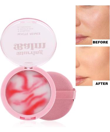 Lightweight Concealer Powder for Face - Matte Primer with Makeup Puff - Suitable for Women and Smooth Blemishes - Buy Online on GoSupps.com