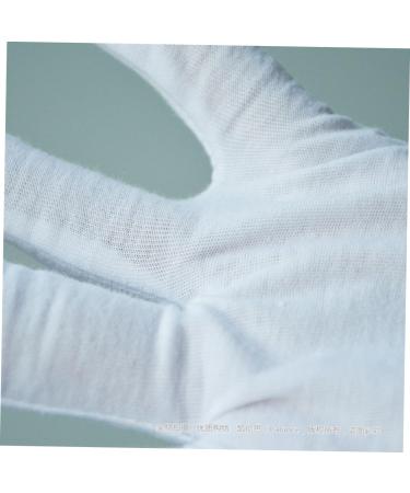 Beaupretty White Gloves 12 Pairs Factory Gloves White Cotton Gloves Work Lengthen Cotton Work Gloves - Buy Online on GoSupps.com