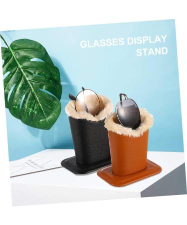 Alipis 6-Piece Fabric Sunglasses & Glasses Holder Set - Stylish Desk Organizer for Women | Multi-Color Yellow & Black | Perfect for Eyewear Pens & Makeup Brushes - Buy Online on GoSupps.com