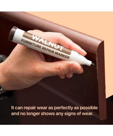 Furniture Repair Wood Repair Markers Touch Up Repair Pen-Markers and Wax Sticks for Stains Scratches Wood Floors Tables Carpenters Bedposts (13 Furniture Markers) 13 Piece Set - Buy Online on GoSupps.com
