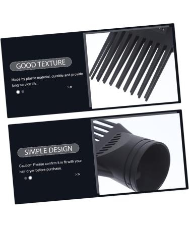Balacoo 2pcs Hair Dryer Comb Spray Nozzle Professional Hair Dryer Blow Dryer Comb Attachment Modeling Tool - Buy Online on GoSupps.com