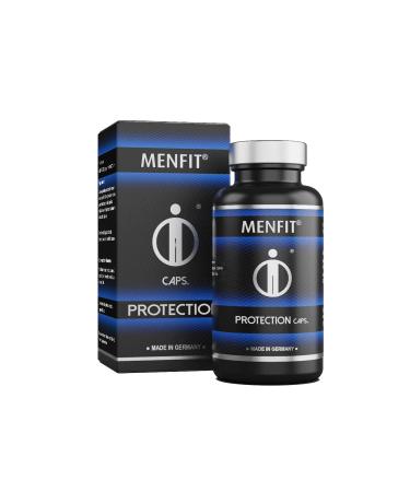 MENFIT Protection - for health -conscious men |With turmeric grape seeds ginger ginseng fig cactus tulsi pomegranate and much more60 capsules |Made in Germany
